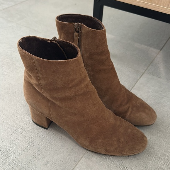 J.crew brown suede ankle boots - Picture 3 of 4